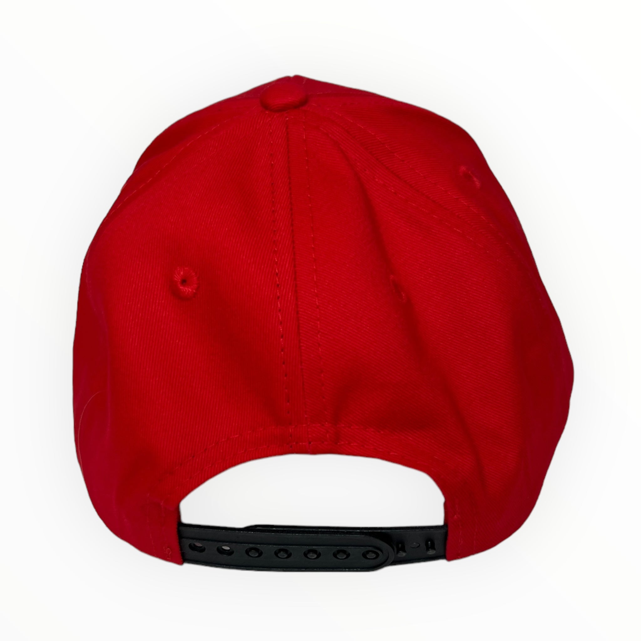 Snapback Cap - Black/ red