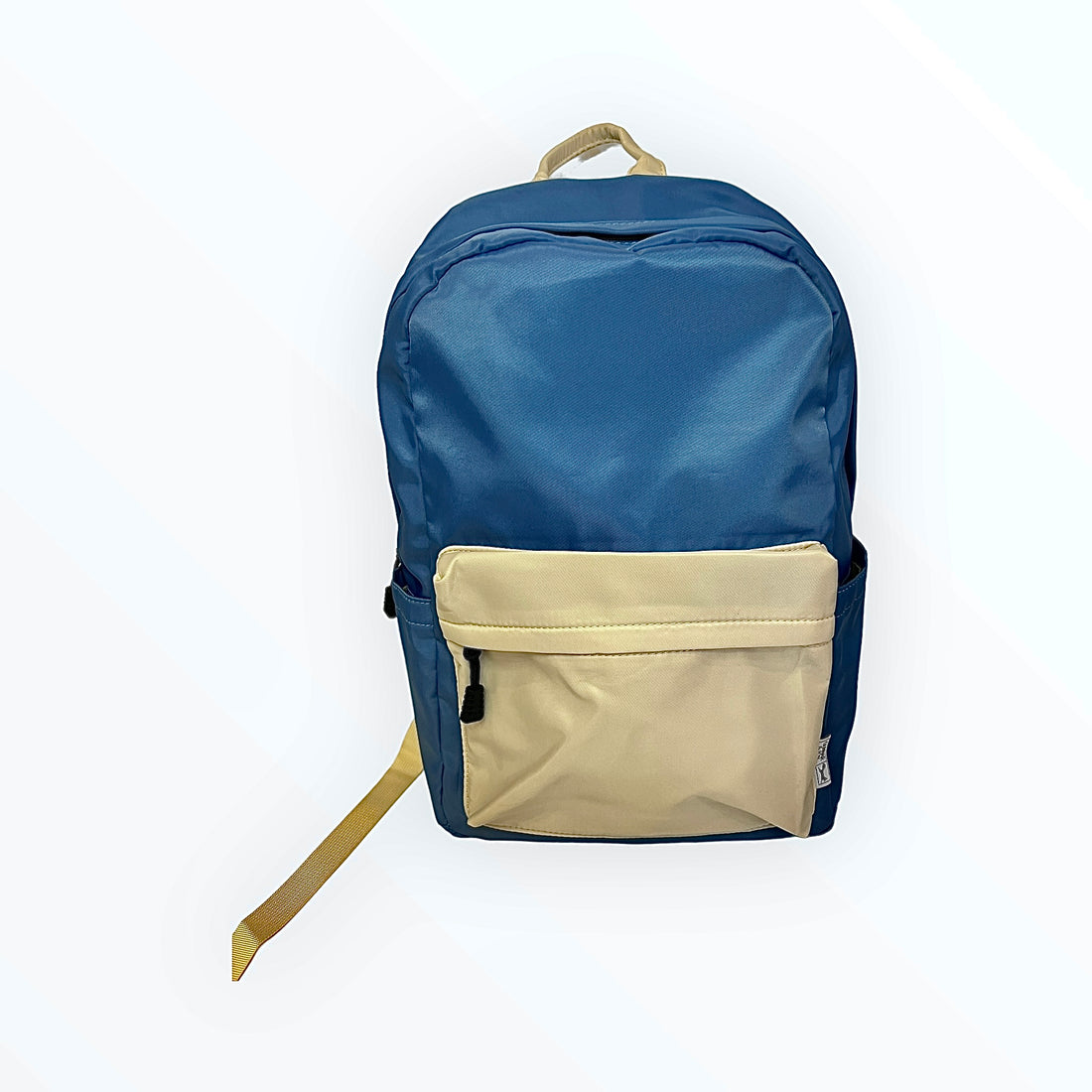 Backpack - Blue/ Beige