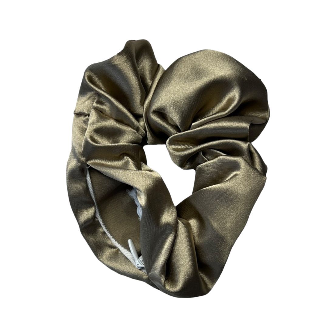 Scrunchie - Silver Satin