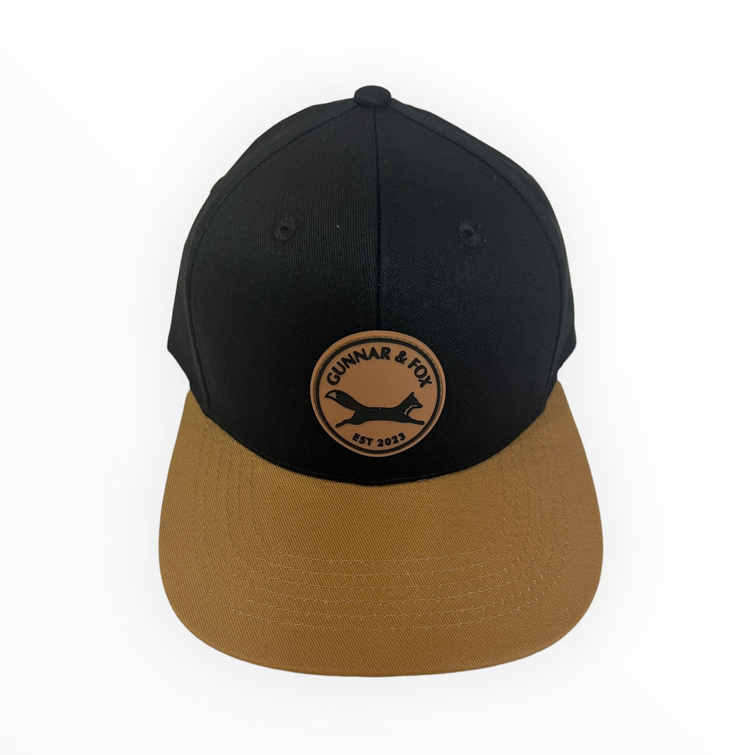 SnapBack cap - Black/ Brown