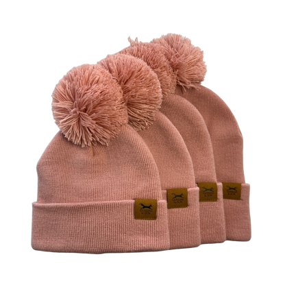 Pink Pom Pom Toque