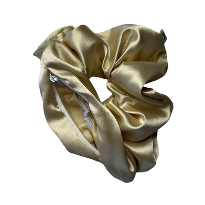 Scrunchie - Beige Satin