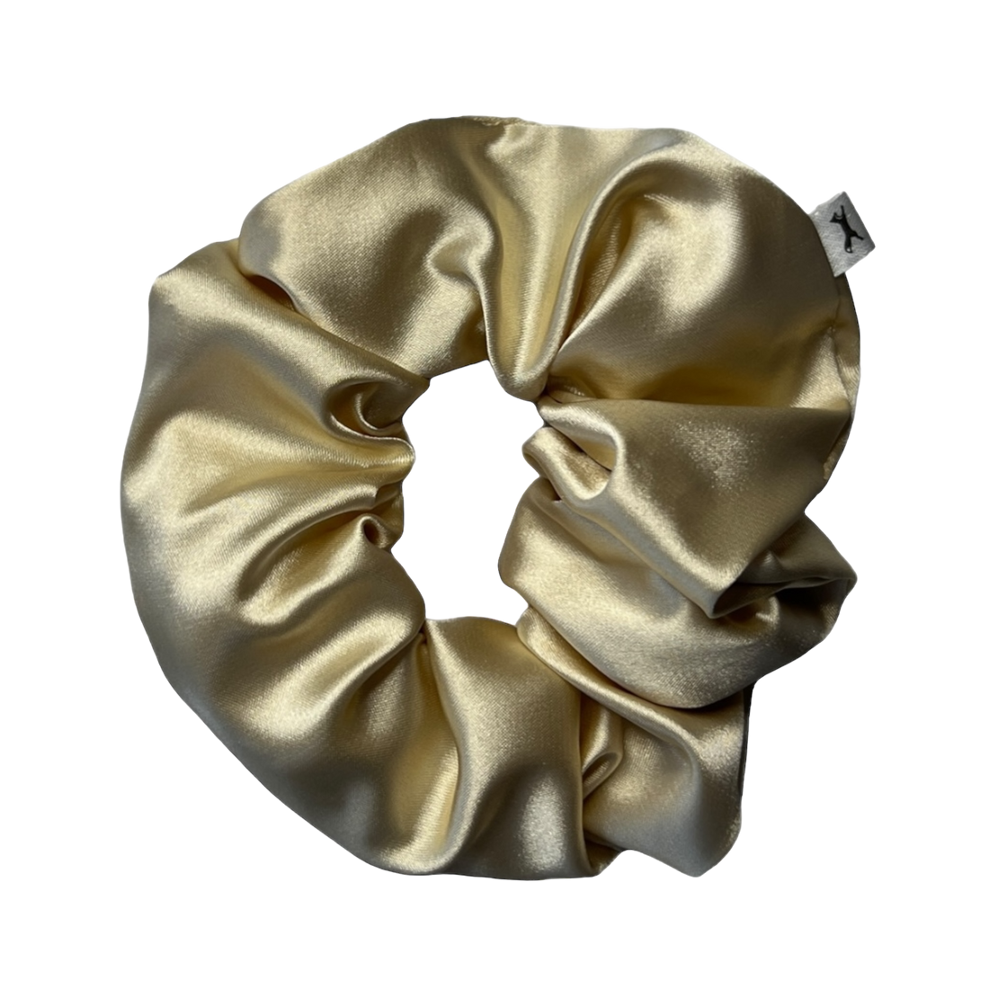 Scrunchie - Beige Satin