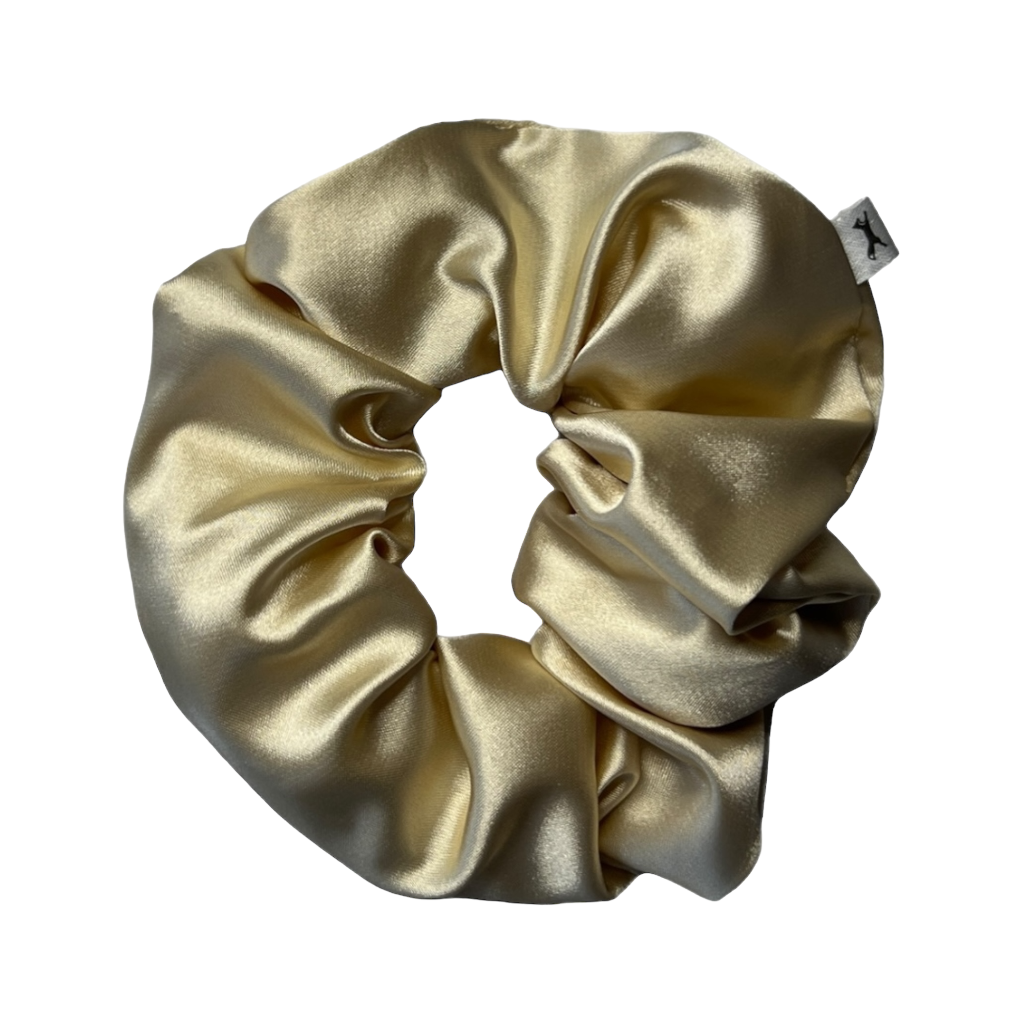 Scrunchie - Beige Satin