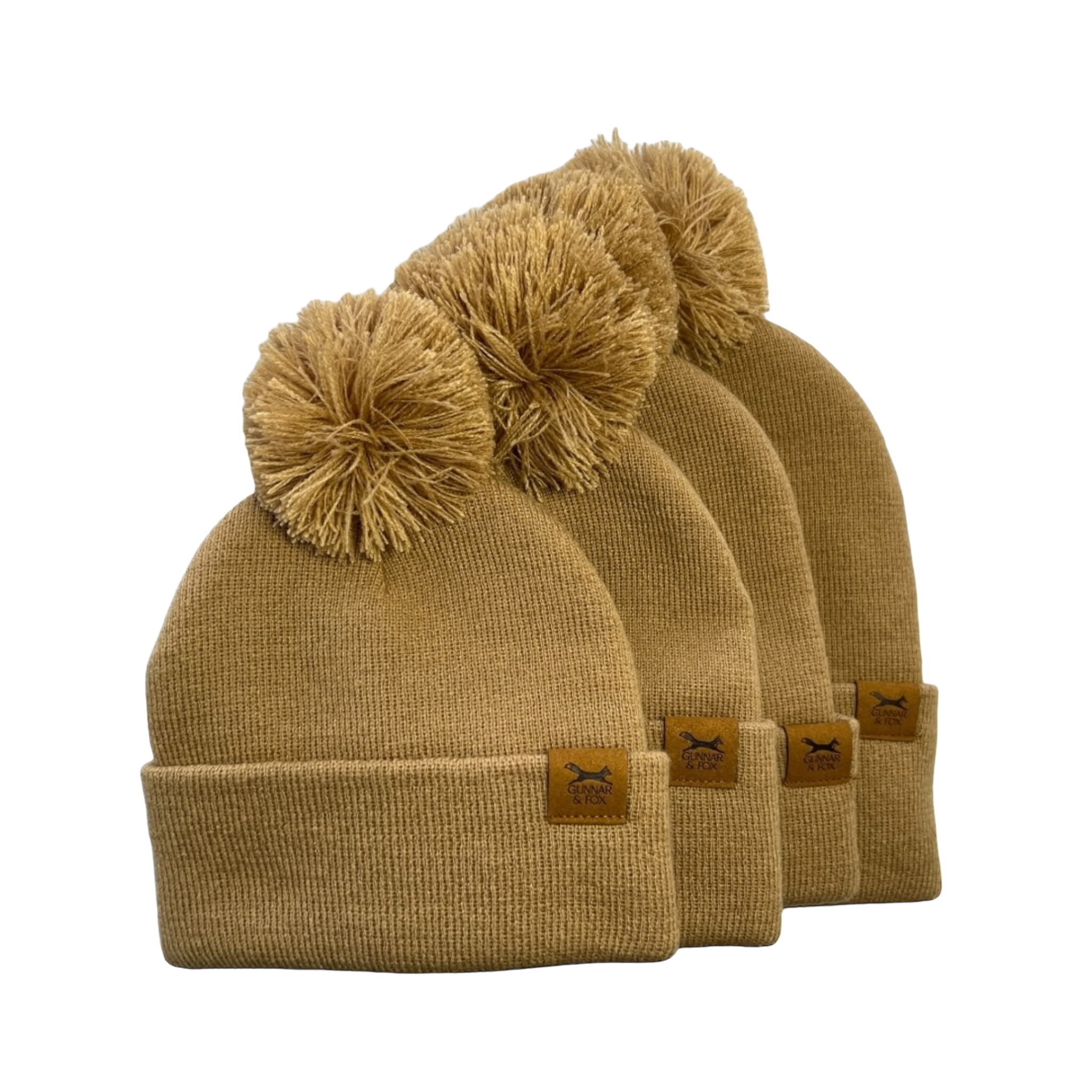 Sand Pom Pom Toque